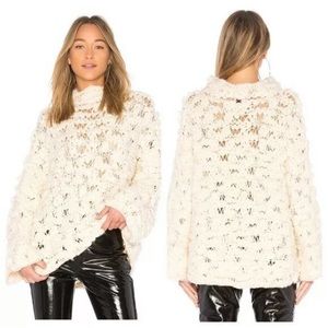 For Love £ lemon cloudy day popover sweater